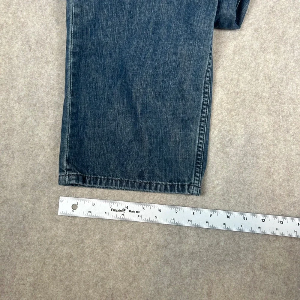 Levi's 514 Straight Fit Jeans Mens 36x32 Blue Medium Wash Denim‎ 100% Cotton
